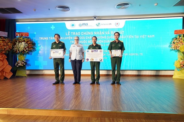 Trung tâm huấn luyện cấp cứu chấn thương quốc tế đầu tiên tại Việt Nam