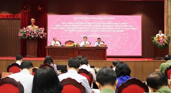 Mỗi cán bộ, đảng viên phải nêu cao tinh thần nêu gương trong học tập và làm theo Bác