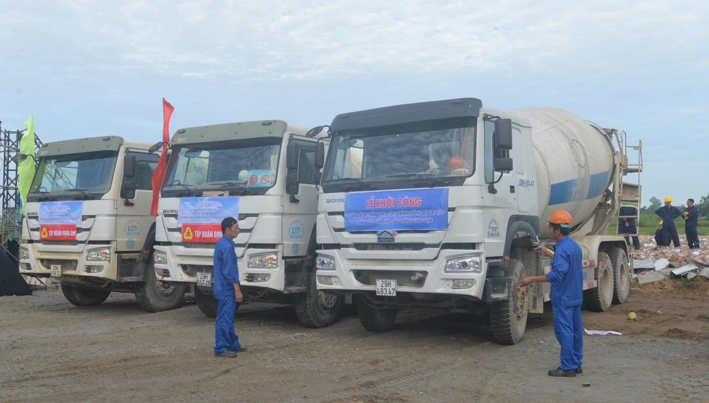 Dự án khi hoàn thành kết nối các địa phương trong vùng (ảnh Minh Tuấn)