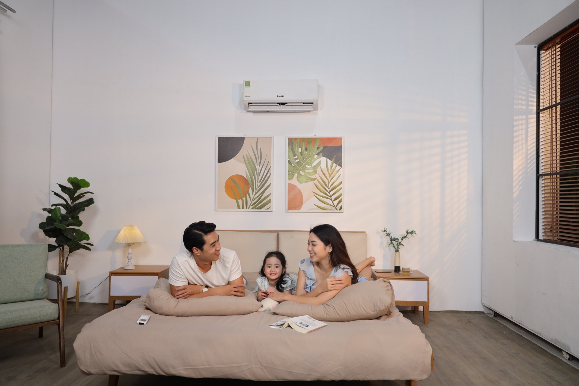  Với từng tấm lọc riêng biệt, điều hòa Funiki chăm sóc sức khỏe gia đình bạn