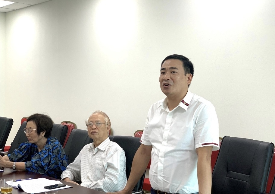 Nhà báo Nguyễn Khánh Toàn, Tổng Biên tập Tạp chí Môi trường và Cuộc sống phát biểu tại Hội thảo Nhà báo Nguyễn Khánh Toàn, Tổng Biên tập Tạp chí Môi trường và Cuộc sống phát biểu tại Hội thảo