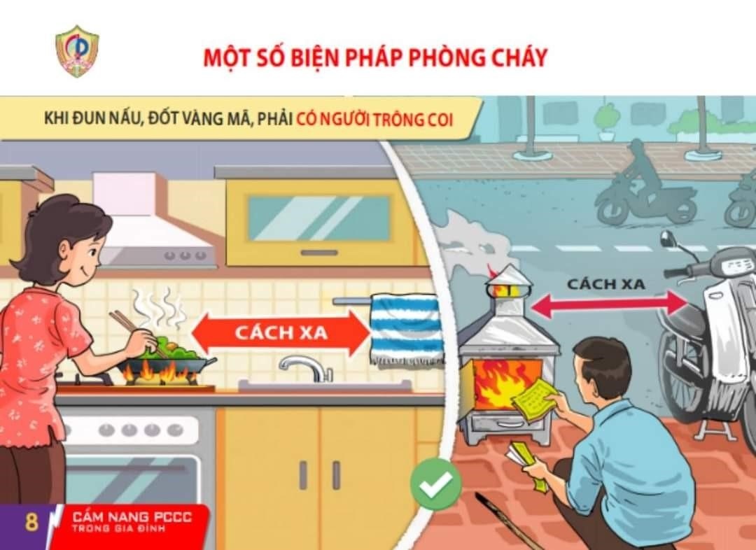 Cẩm nang Phòng cháy, chữa cháy và thoát nạn trong gia đình