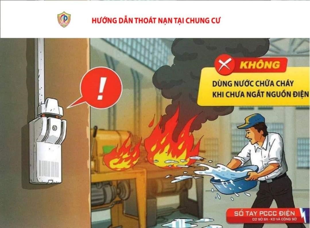 Cẩm nang Phòng cháy, chữa cháy và thoát nạn trong gia đình