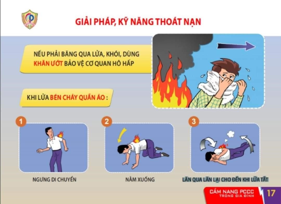 Cẩm nang Phòng cháy, chữa cháy và thoát nạn trong gia đình