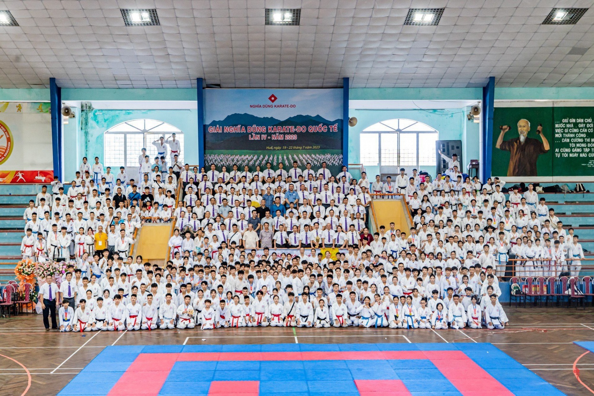 Quảng Bình đứng thứ ba tại Giải Nghĩa Dũng Karate-Do Quốc tế 2023