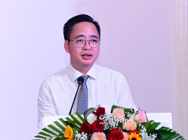 Ông Phạm Mạnh Hùng, Phó Tổng Giám đốc Đài VOV, phó Trưởng Ban Chỉ đạo, Trưởng Ban Tổ chức Chương trình chính luận nghệ thuật “Mạnh giàu từ biển quê hương”.