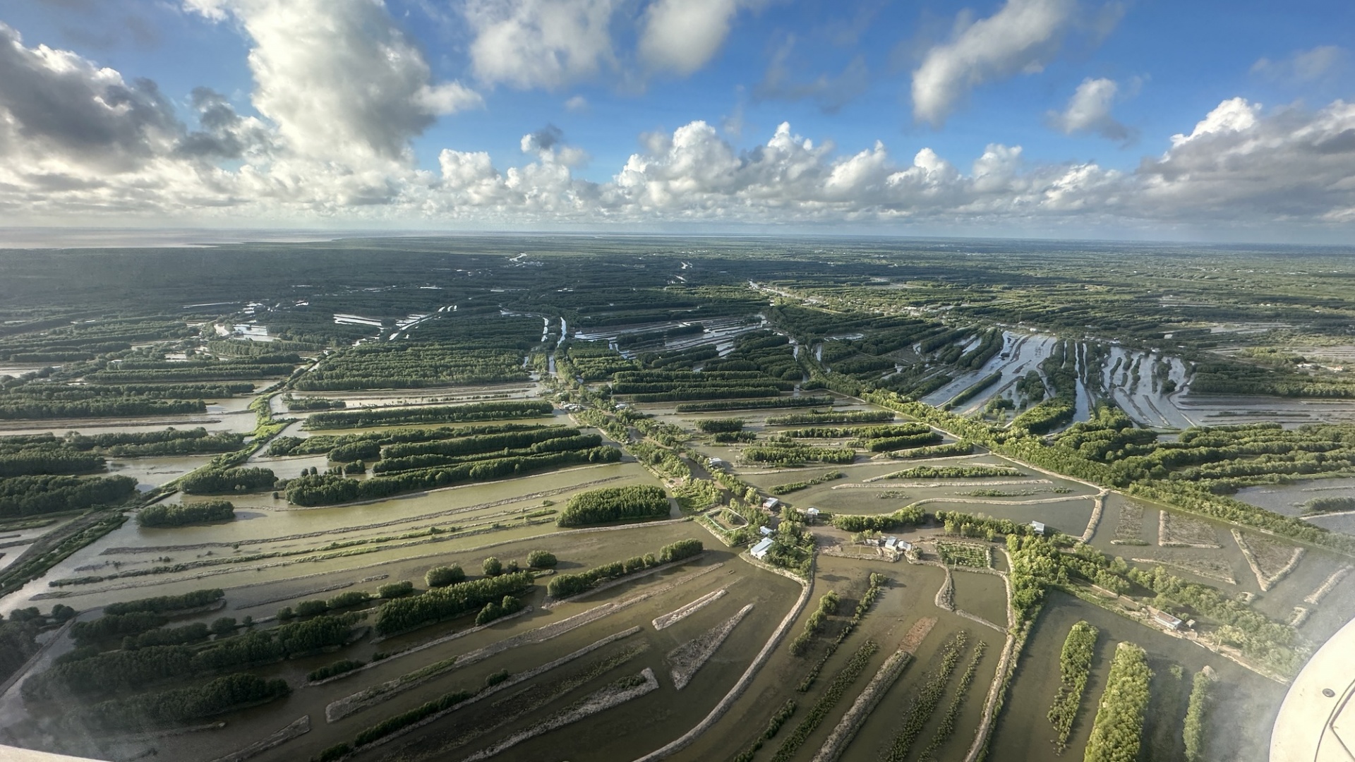 Thủ tướng và đoàn đã kiểm tra tình hình sạt lở ven biển tại nhiều khu vực ở ĐBSCL - Ảnh VGP/Nhật Bắc