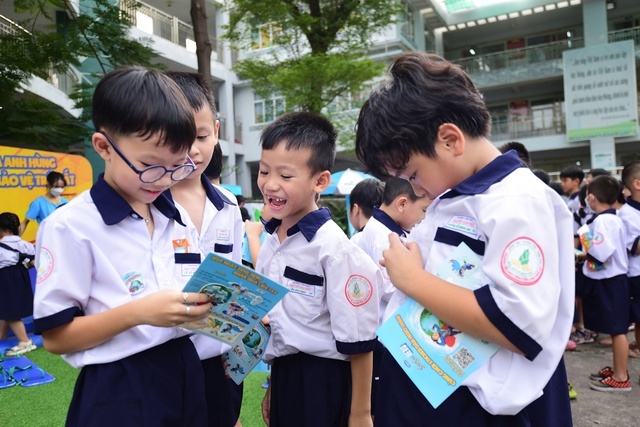 Chuỗi hoạt động tại trường học của Vinamilk giúp trẻ em, những thế hệ người tiêu dùng tương lai, nâng cao nhận thức về môi trường