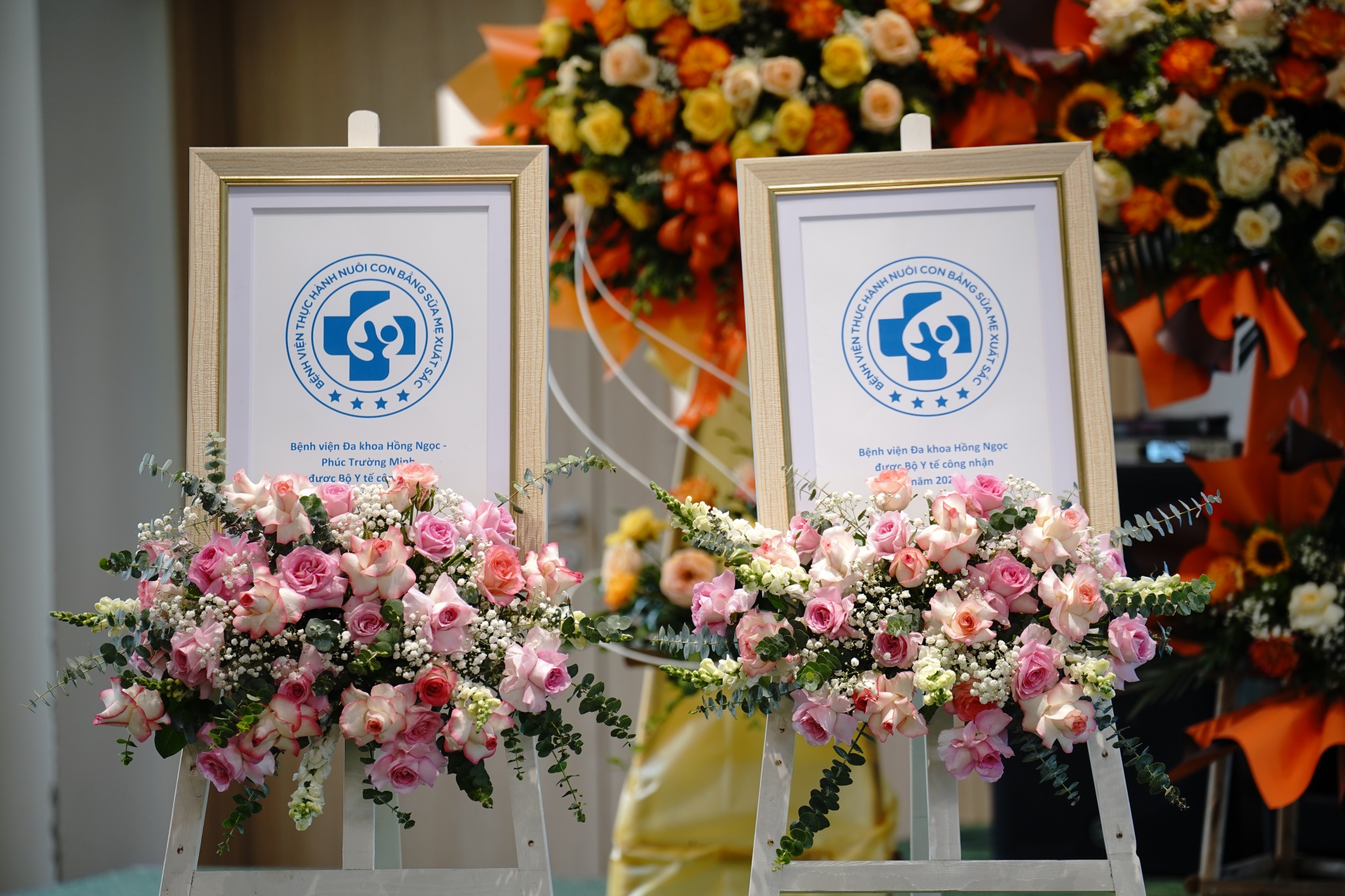 Bệnh viện đa khoa Hồng Ngọc và Bệnh viện Đa khoa Hồng Ngọc Phúc Trường Minh được công nhận là “Bệnh viện Thực hành Nuôi con bằng sữa mẹ xuất sắc”.