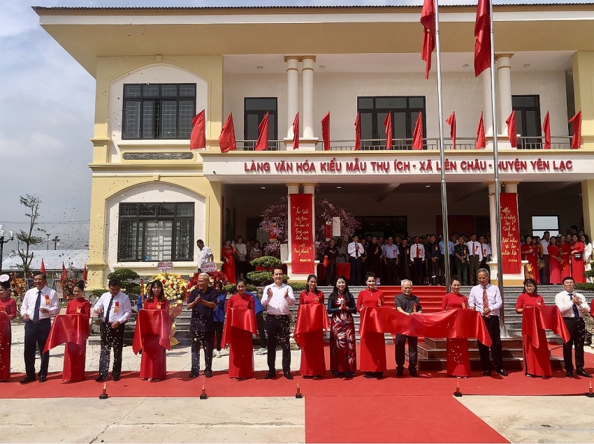 Vĩnh Phúc: Khánh thành Thiết chế Làng văn hóa kiểu mẫu Thụ Ích, xã Liên Châu (Yên Lạc) Vĩnh Phúc: Khánh thành Thiết chế Làng văn hóa kiểu mẫu Thụ Ích, xã Liên Châu (Yên Lạc)