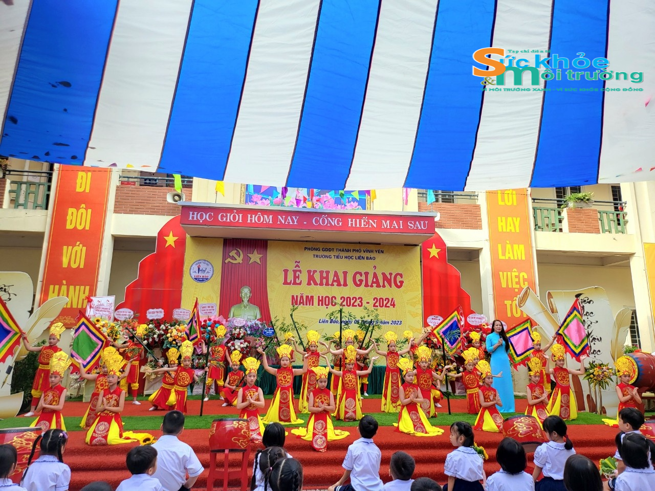 Vĩnh Phúc: Tưng bừng lễ khai giảng năm học mới 2023-2024 Vĩnh Phúc: Tưng bừng lễ khai giảng năm học mới 2023-2024