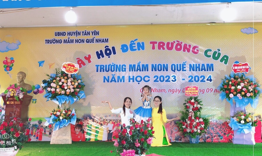 “Ngày hội đến trường của bé tại Trường Mầm non Quế Nham “Ngày hội đến trường của bé tại Trường Mầm non Quế Nham
