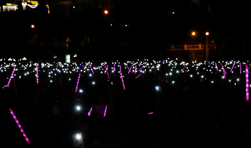 Lung linh màu sắc tại đêm hội Lung linh màu sắc tại đêm hội