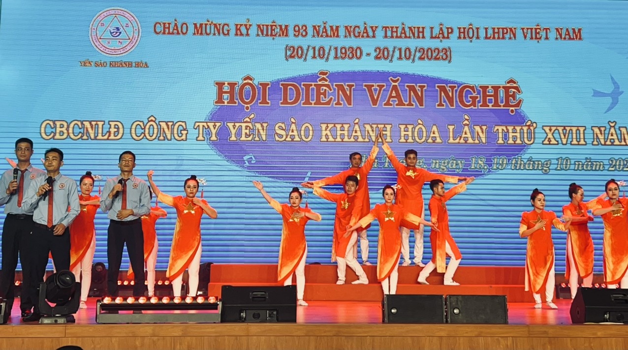 Công ty Yến sào Khánh Hòa tổ chức Hội diễn Văn nghệ truyền thống lần thứ XVII năm 2023 Công ty Yến sào Khánh Hòa tổ chức Hội diễn Văn nghệ truyền thống lần thứ XVII năm 2023