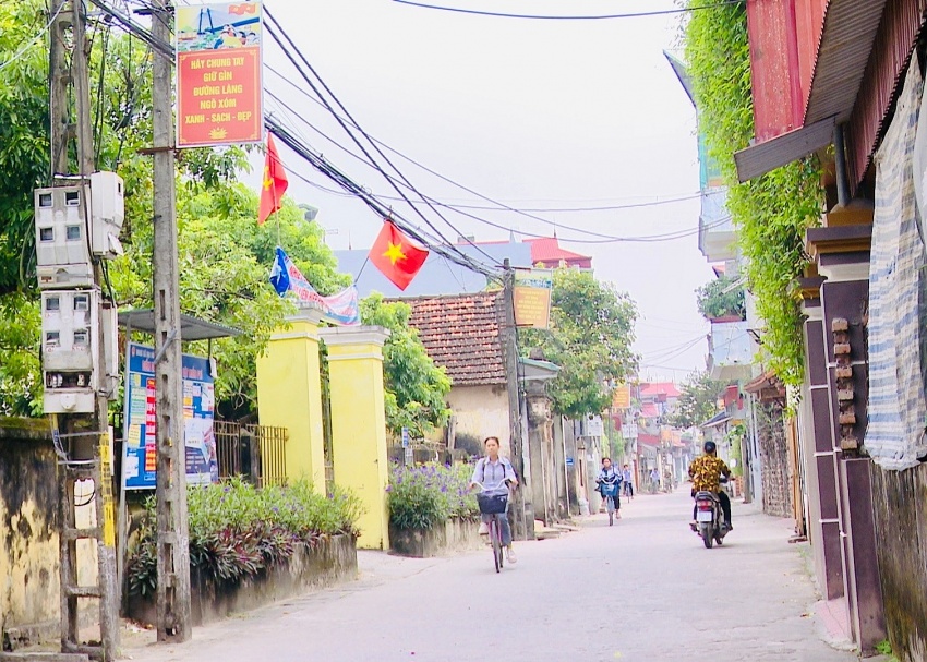 Môi trường Xanh - Sạch - Đẹp, tuyến phố văn minh