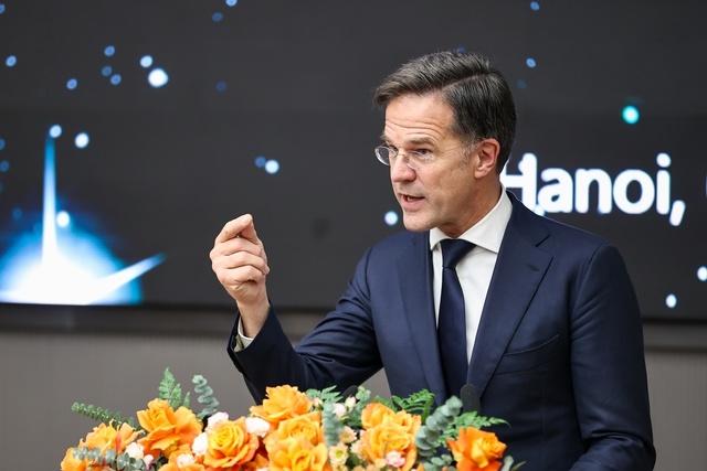 Đánh giá cao tầm nhìn và kế hoạch của phía Việt Nam trong xây dựng các khu công nghệ cao, các trung tâm đổi mới sáng tạo, Thủ tướng Hà Lan tin rằng đây là bước khởi đầu trong kỷ nguyên hợp tác giữa hai nước - Ảnh: VGP/Nhật Bắc