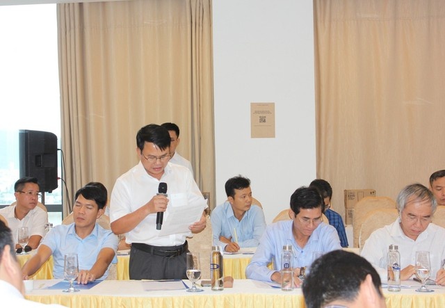 Đại biểu thảo luận những vướng mắc trong quá trình thực thi Luật bảo vệ môi trường - Ảnh: VGP/Lưu Hương