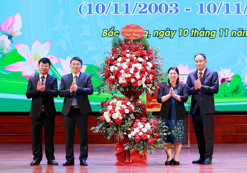 Sở Tài nguyên và Môi trường tỉnh Bắc Giang: 20 năm xây dựng và phát triển Sở Tài nguyên và Môi trường tỉnh Bắc Giang: 20 năm xây dựng và phát triển