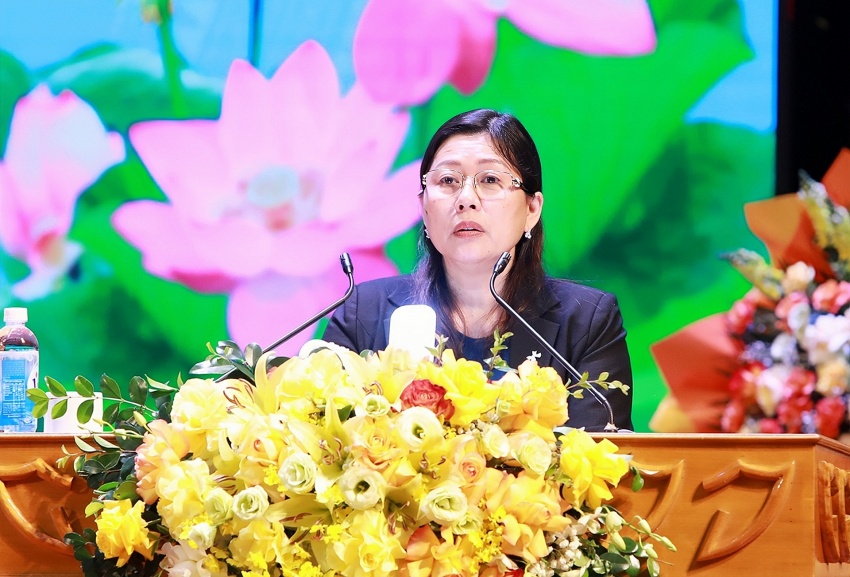 Thứ trưởng Bộ TN&MT Nguyễn Thị Phương Hoa phát biểu tại lễ kỷ niệm (Ảnh cổng thông tin điện tử Bắc Giang) Thứ trưởng Bộ TN&MT Nguyễn Thị Phương Hoa phát biểu tại lễ kỷ niệm (Ảnh cổng thông tin điện tử Bắc Giang)