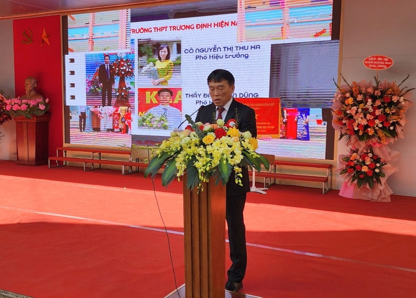 Lễ kỷ niệm 50 năm ngày thành lập Trường THPT Trương Định