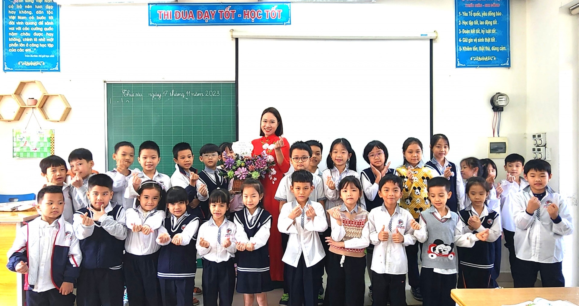 Thầm lặng, cống hiến cho sự nghiệp “trồng người”