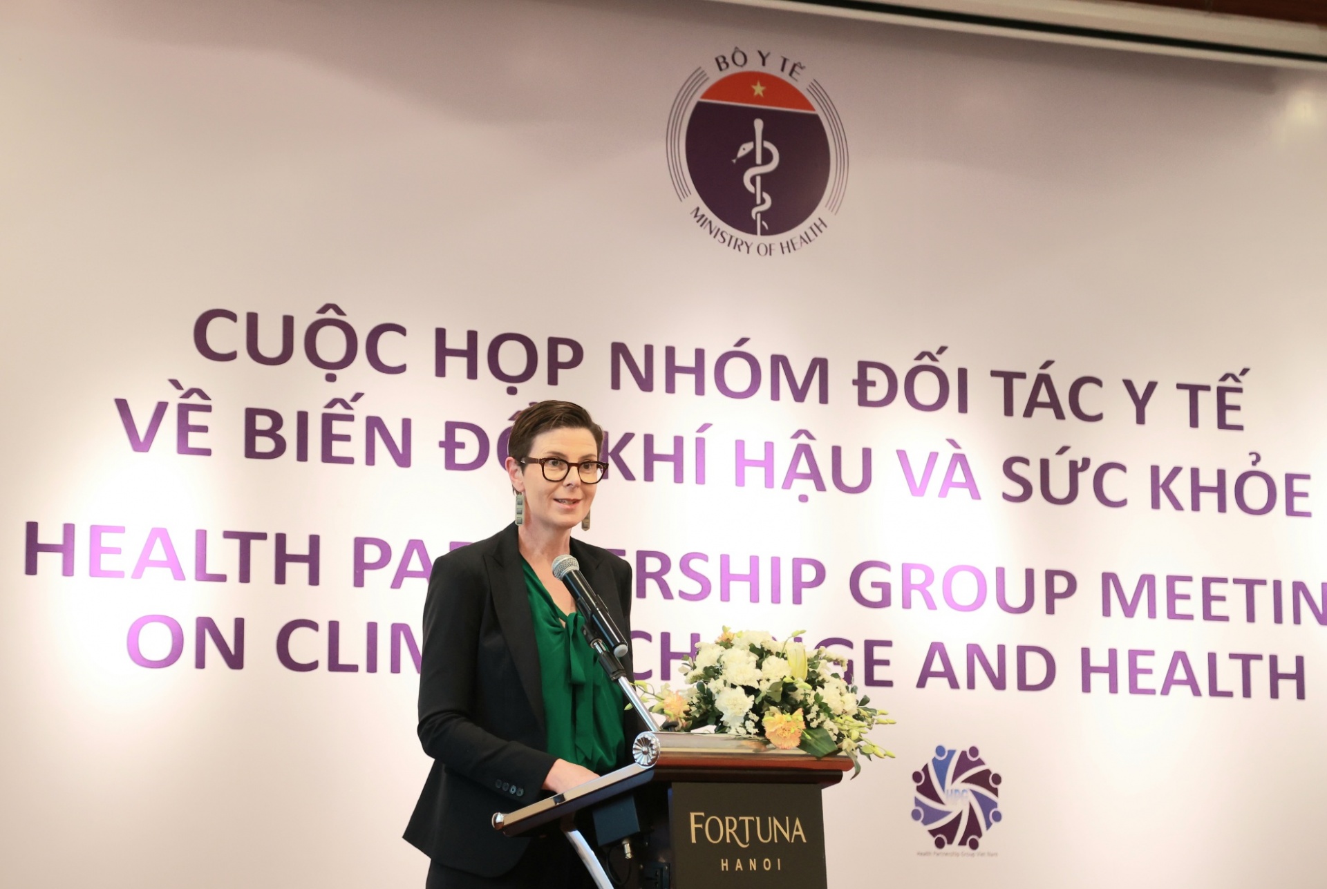 TS Angela Pratt, Trưởng đại diện WHO tại Việt Nam. TS Angela Pratt, Trưởng đại diện WHO tại Việt Nam.