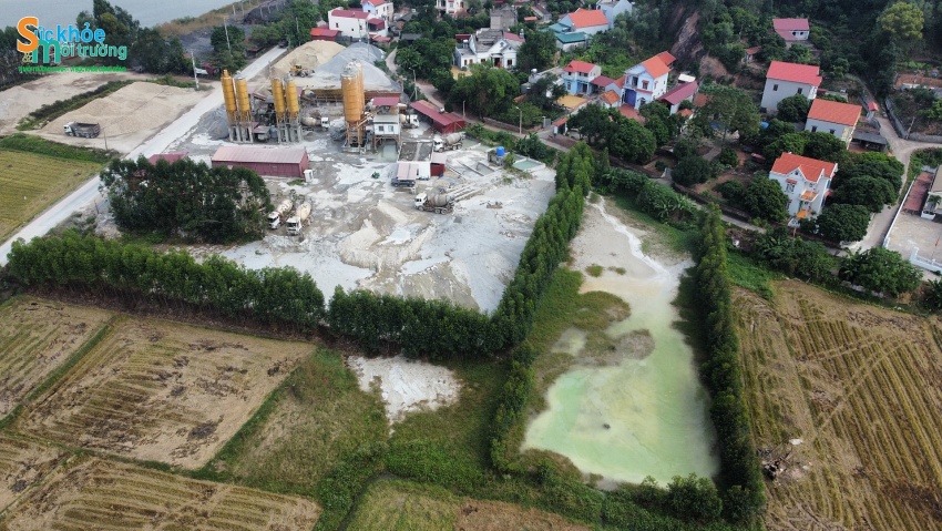 Bắc Giang: Cần xử lý triệt để trạm trộn bê tông Việt Nhật  gây ô nhiễm môi trường