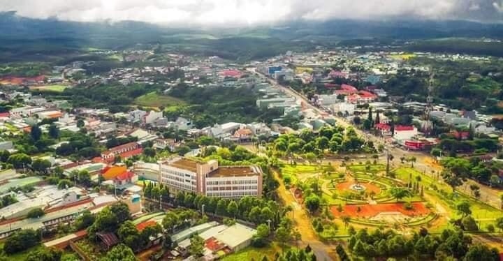 Trung tâm huyện lỵ thị trấn Plei Kần, huyện Ngọc Hồi 