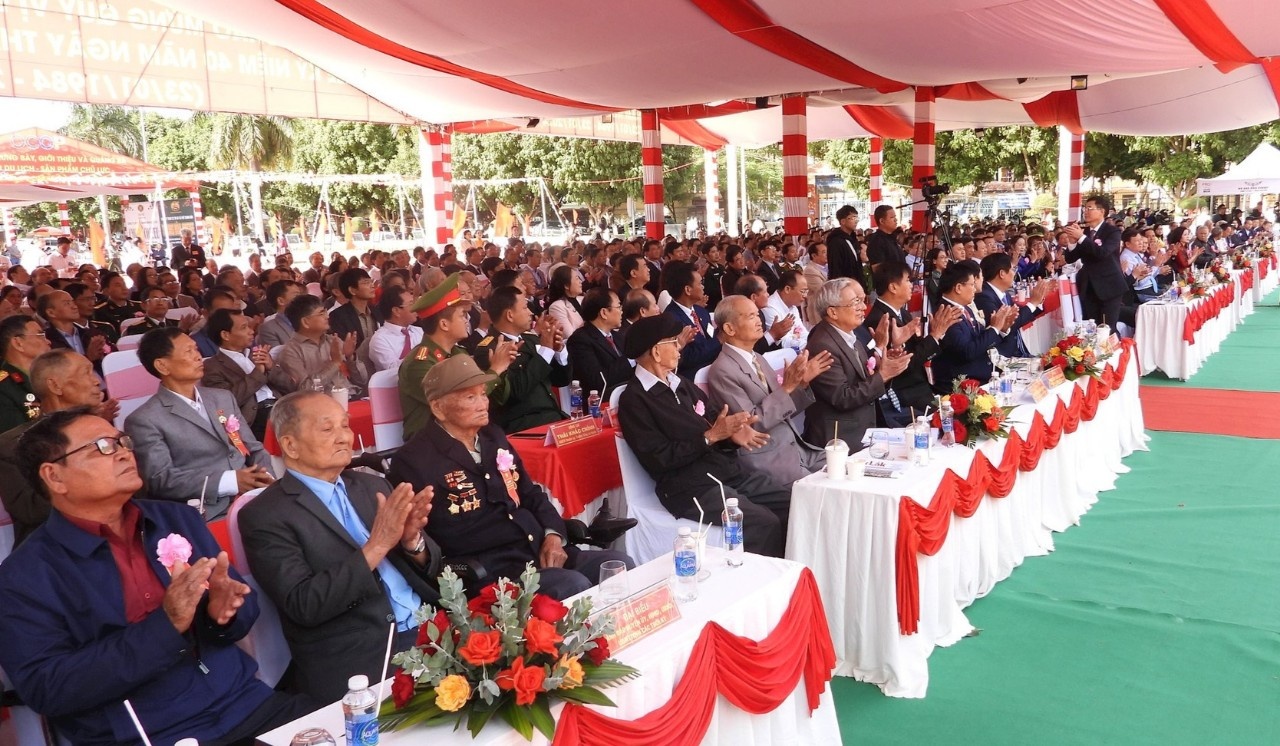 Quang cảnh buổi lễ