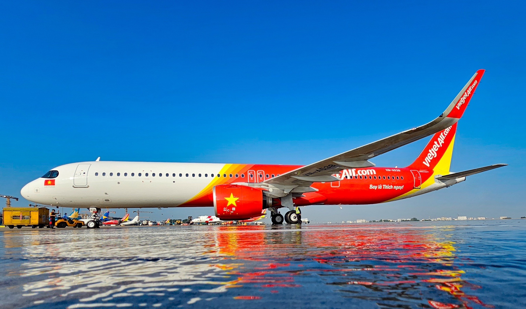 Năm mới, khí thế mới, Vietjet đón chào tàu bay thứ 105