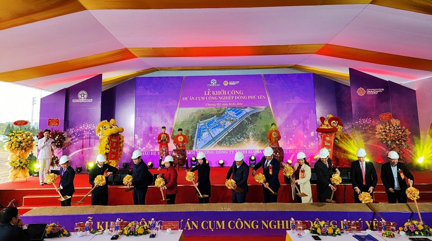 Hà Nội: Khởi công dự án Cụm công nghiệp Đông Phú Yên quy mô 41,2ha. Hà Nội: Khởi công dự án Cụm công nghiệp Đông Phú Yên quy mô 41,2ha.