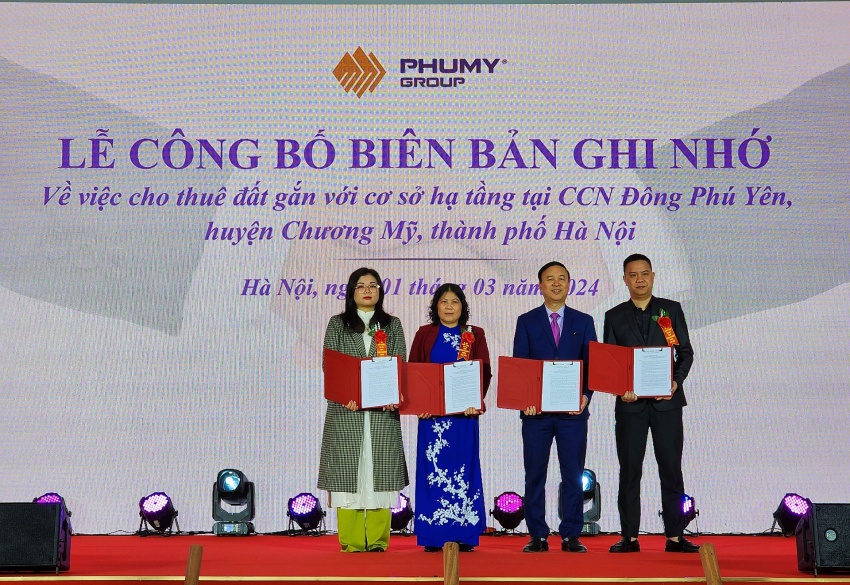 Hà Nội: Khởi công dự án Cụm công nghiệp Đông Phú Yên quy mô 41,2ha. Hà Nội: Khởi công dự án Cụm công nghiệp Đông Phú Yên quy mô 41,2ha.