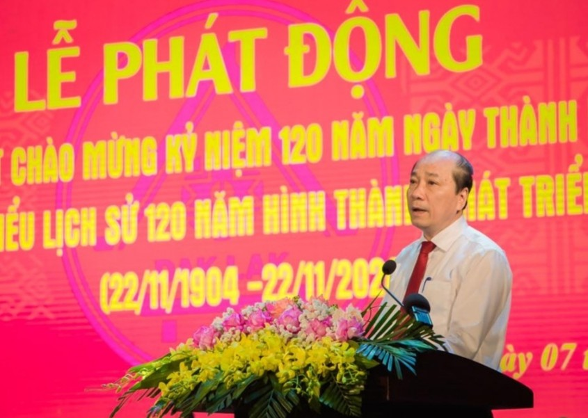 Đắk Lắk: Phát động đợt thi đua đặc biệt chào mừng kỷ niệm 120 năm ngày thành lập tỉnh