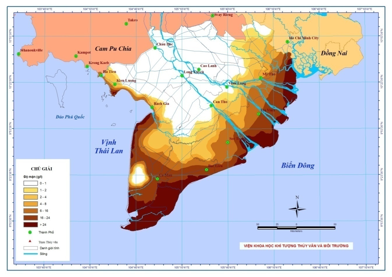 Chủ động đối phó với đợt xâm nhập mặn nghiêm trọng ở Đồng bằng sông Cửu Long