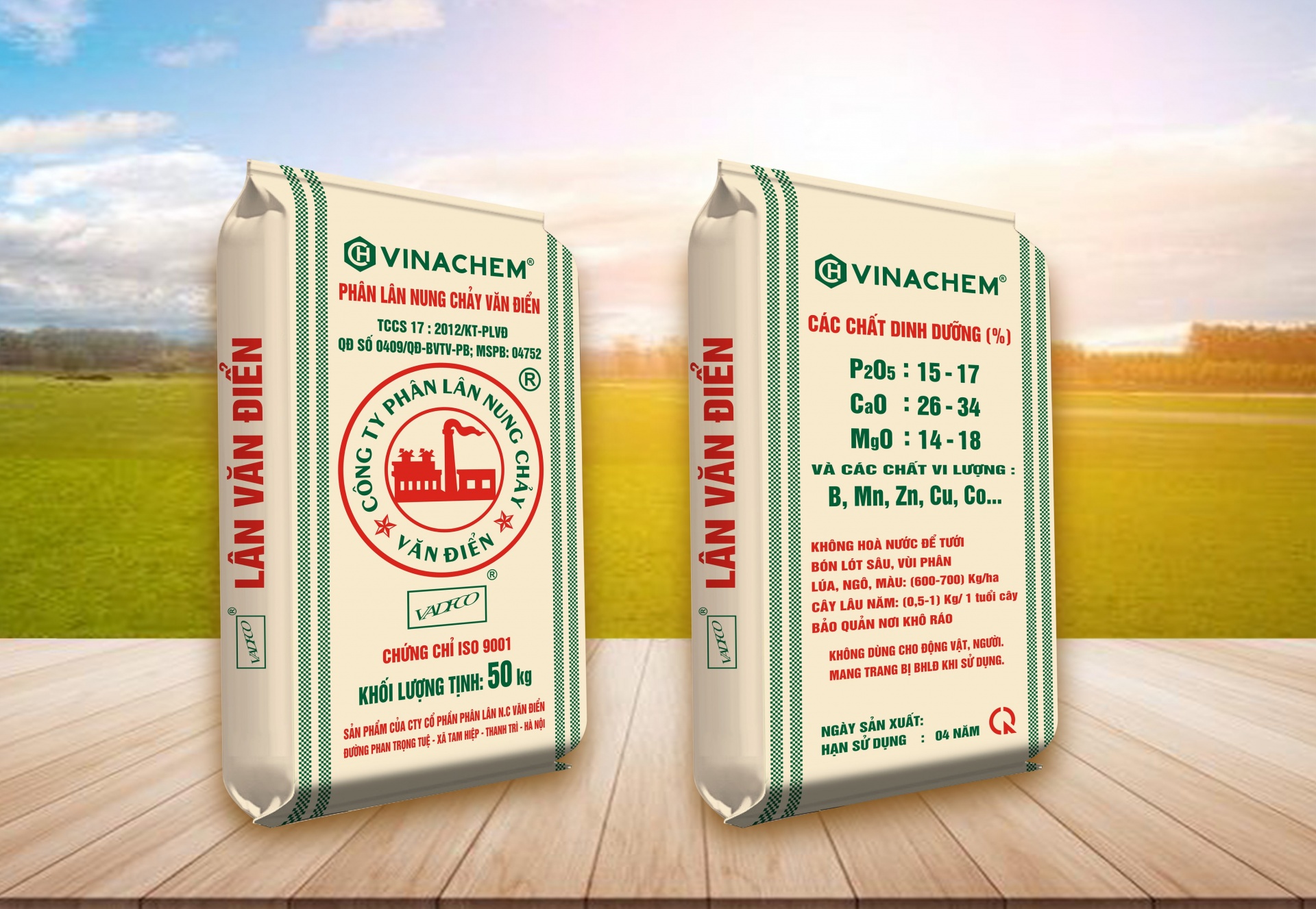 Công ty Cổ phần Phân lân nung chảy Văn Điển hơn 60 năm đồng hành cùng nền nông nghiệp trong và ngoài nước