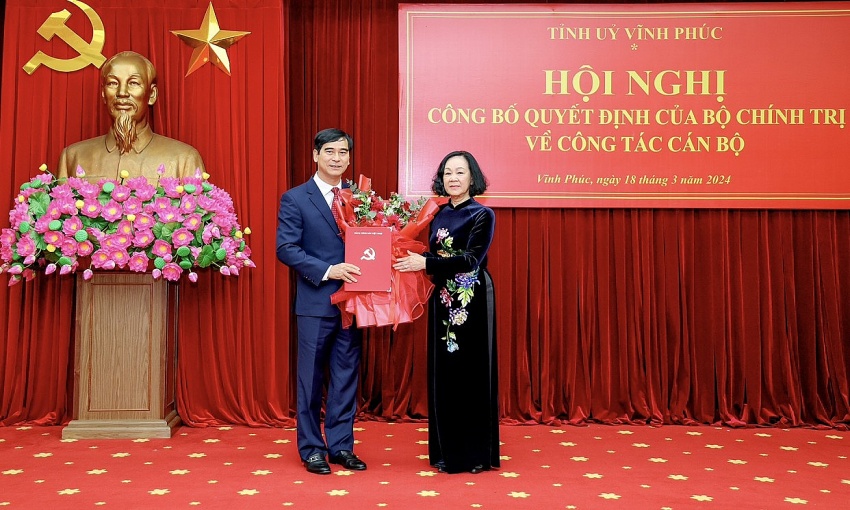 Ông Dương Văn An làm Bí thư Tỉnh ủy Vĩnh Phúc Ông Dương Văn An làm Bí thư Tỉnh ủy Vĩnh Phúc