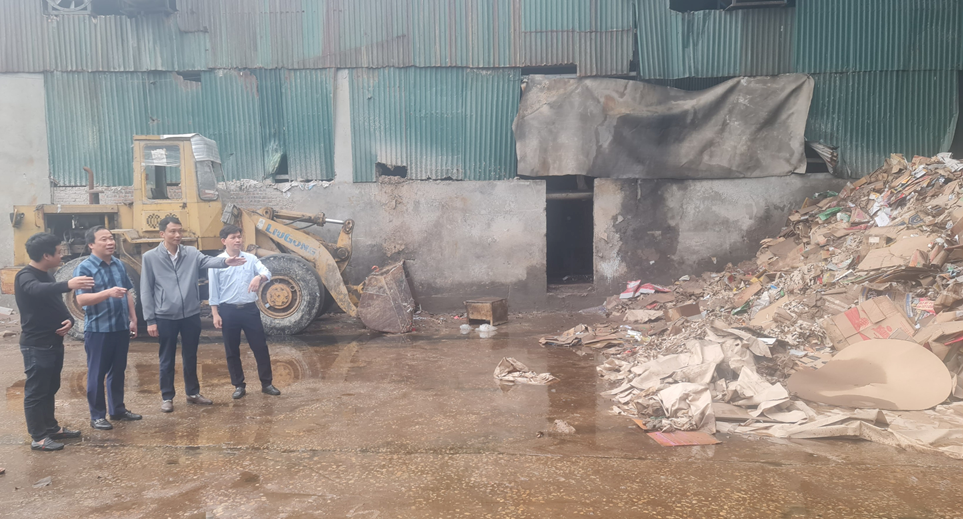 Tiên Du (Bắc Ninh): Quyết liệt xử lý ô nhiễm môi trường trường làng nghề Tiên Du (Bắc Ninh): Quyết liệt xử lý ô nhiễm môi trường trường làng nghề