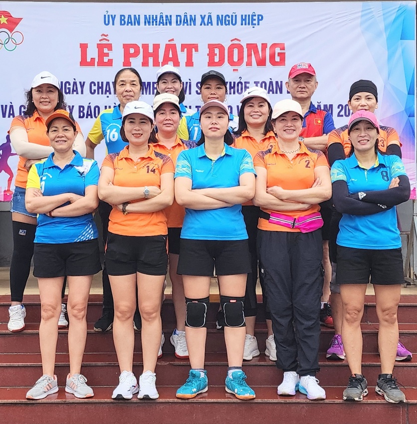 Xã Ngũ Hiệp (huyện Thanh Trì, Hà Nội): Phát động Ngày chạy Olympic vì sức khỏe toàn dân