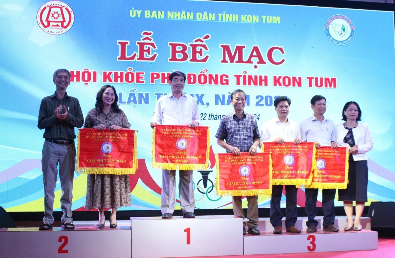 Kon Tum: Bế mạc Hội khỏe Phù Đổng tỉnh lần thứ IX năm 2024
