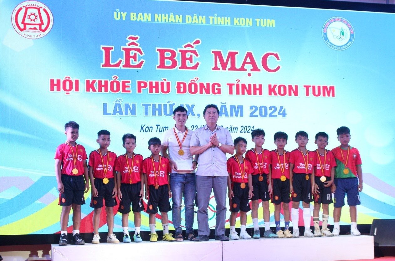 Kon Tum: Bế mạc Hội khỏe Phù Đổng tỉnh lần thứ IX năm 2024