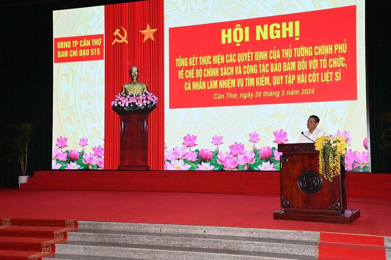 Cần Thơ tiếp tục đẩy mạnh công tác tìm kiếm, quy tập hài cốt liệt sĩ