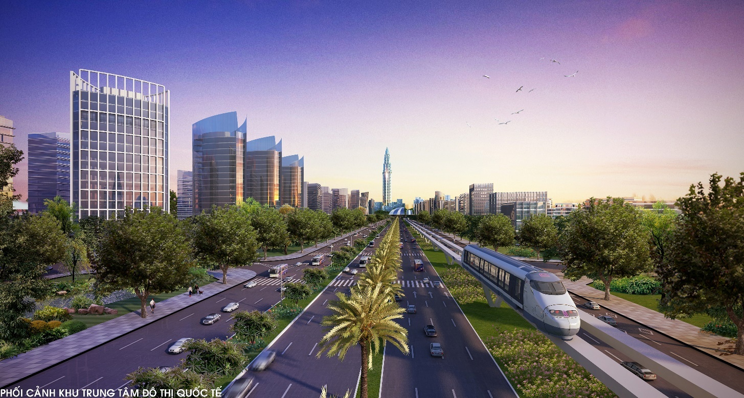 Phối cảnh dự án Thành phố Thông minh Bắc Hà Nội