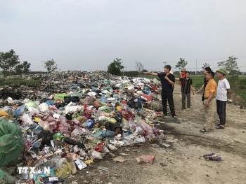 hai duong 200 ho dan o thanh mien phai song chung voi bai rac o nhiem