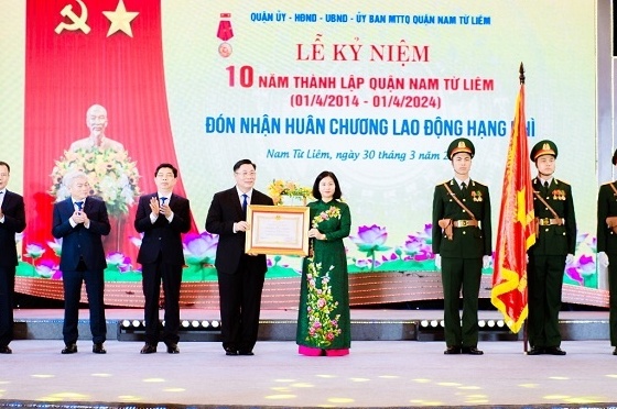 Quận Nam Từ Liêm: Long trọng tổ chức Lễ kỷ niệm 10 năm thành lập