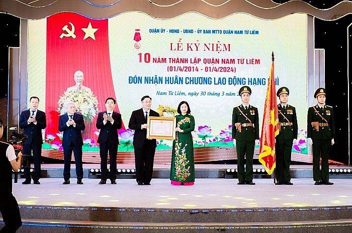 Quận Nam Từ Liêm: Long trọng tổ chức Lễ kỷ niệm 10 năm thành lập Quận Nam Từ Liêm: Long trọng tổ chức Lễ kỷ niệm 10 năm thành lập