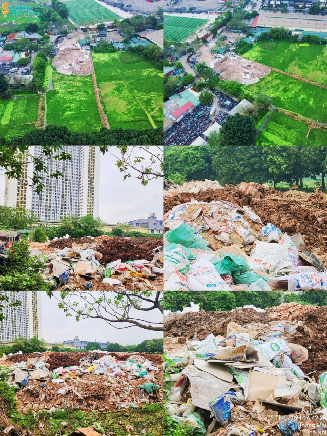 Cần làm rõ trách nhiệm trong việc dùng phế thải  san lấp đất nông nghiệp, đất dự án