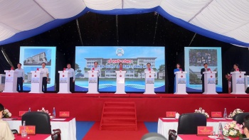 thu tuong pham minh chinh du le khoi cong benh vien quoc te trung uong hue 2