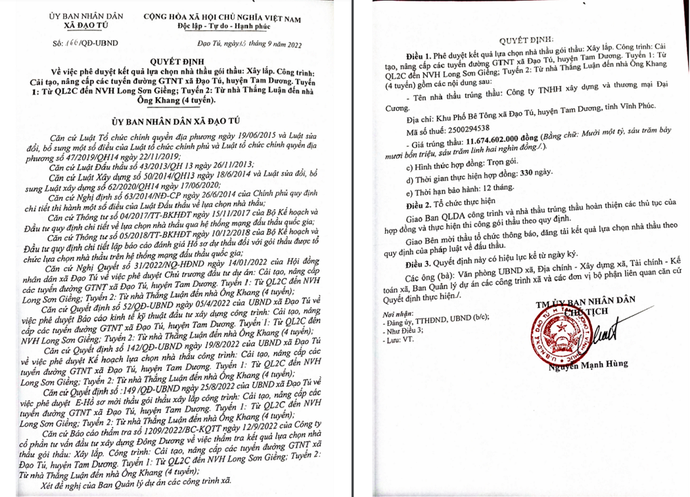 Vĩnh Phúc: Dự án đường chậm tiến độ ảnh hưởng lớn đến đời sống nhân dân