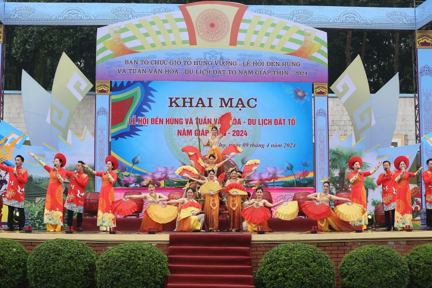 Khai mạc Lễ hội Đền Hùng năm 2024 Khai mạc Lễ hội Đền Hùng năm 2024