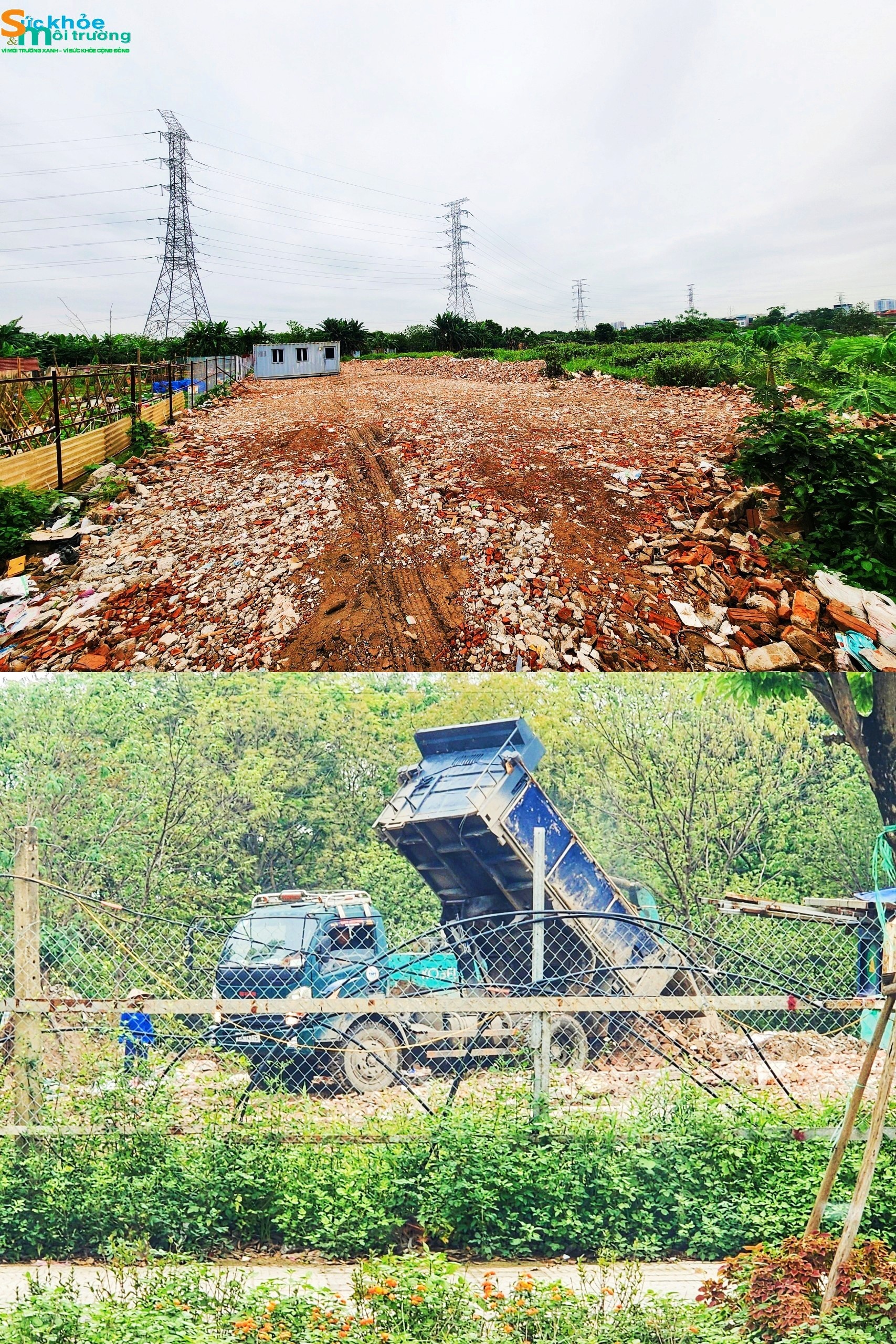 Hoàng Mai (Hà Nội): Cần làm rõ trách nhiệm trong việc dùng phế thải  san lấp đất nông nghiệp, đất dự án